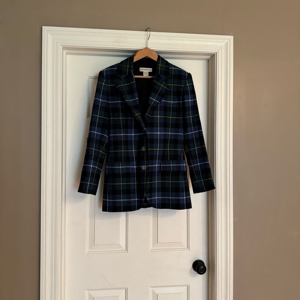 Banana Republic Vintage Wool Blazer Size 4